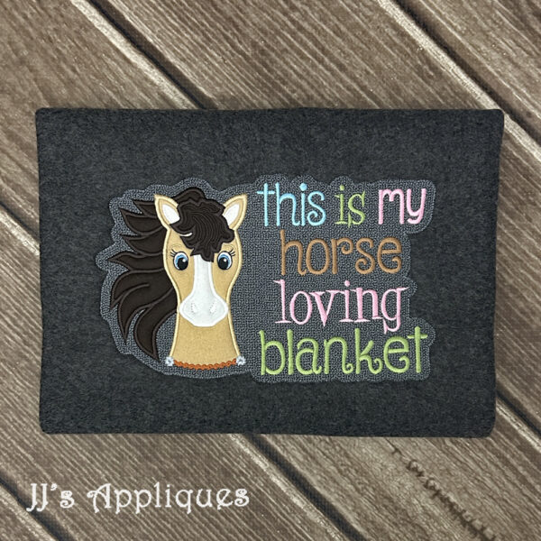 My Horse Loving Blanket - Image 2