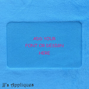Rectangle Knockdown Stitch Blank